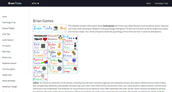 Desktop Screenshot of braintricks.org