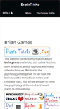Mobile Screenshot of braintricks.org