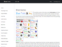Tablet Screenshot of braintricks.org